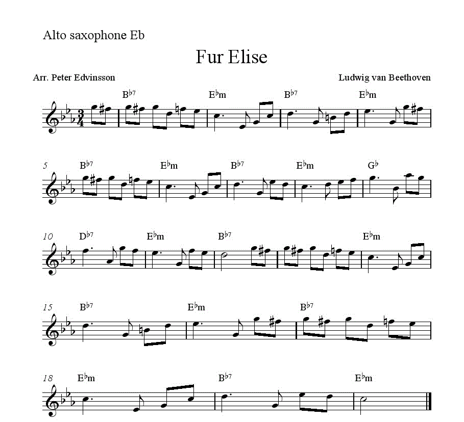 alto fur elise